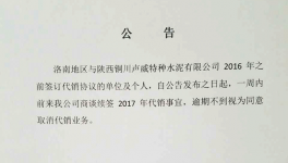 陜西銅川聲威特種水泥有限公司公告