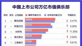 上市公司500強排名海螺水泥大跌29位！